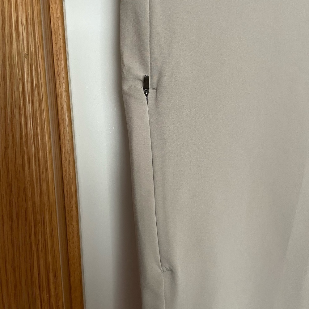 Coolibar Wide Leg Pants Cream/Tan Size Medium UPF 50+ - Picture 5 of 11